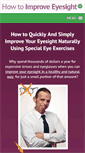 Mobile Screenshot of howtoimproveeyesight.com